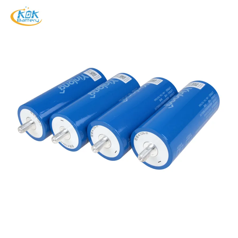 KOK POWER Best Car Battery 6PCS 66160 2 3V 40Ah Cylindrical LTO Cell 40Ah 35Ah Titanate lto