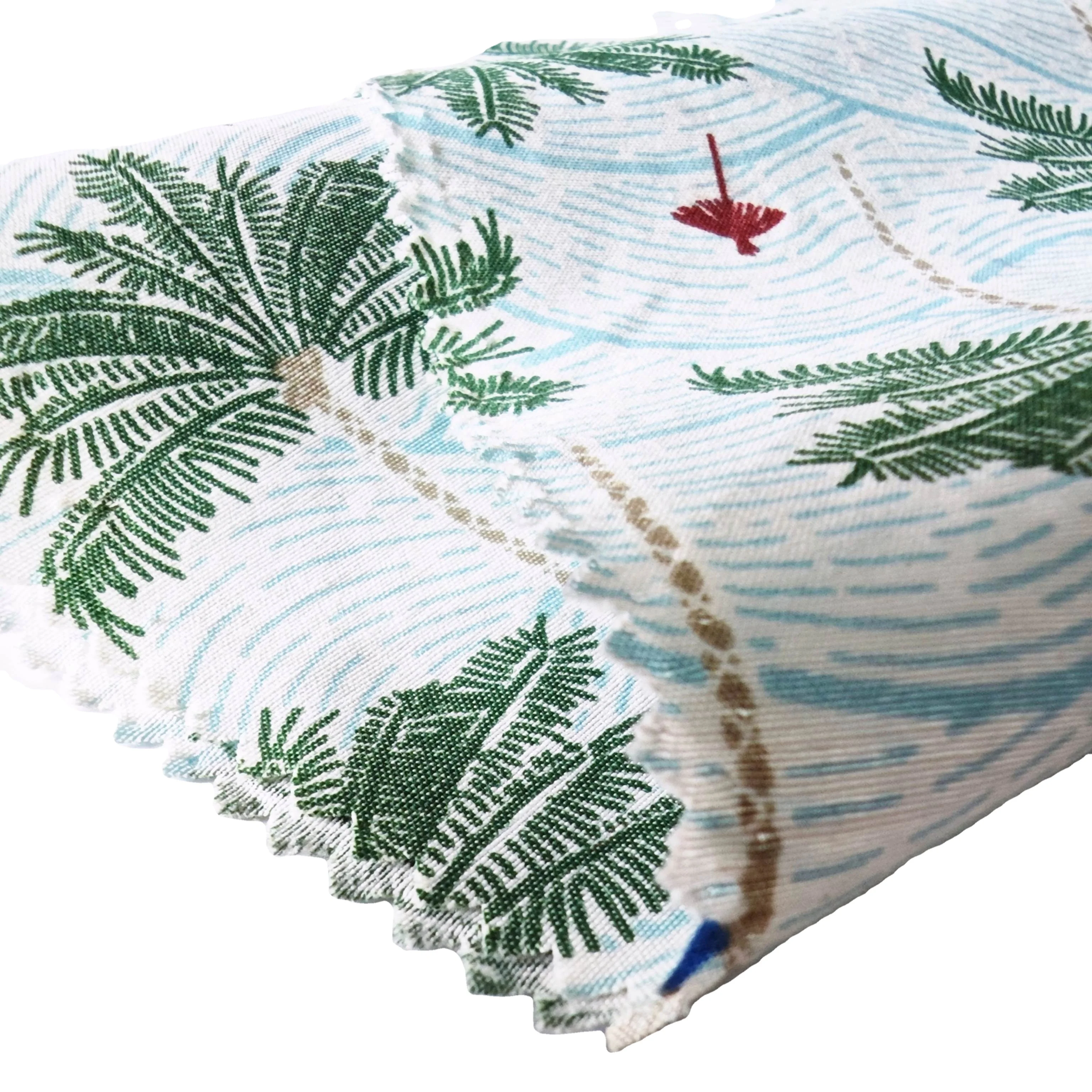 Hot selling  beachwear swimwear  fabric wholesale nylon cotton printed textile clothing fabric