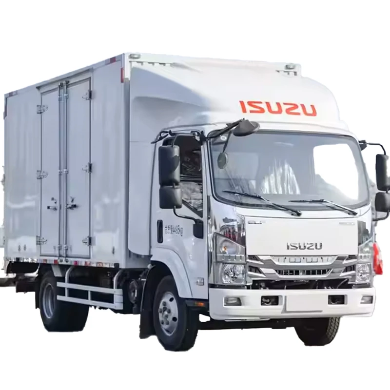 Chinese Factory ISUZU ELF 4*2 M600 5-7T Mini Cargo Truck Cheap Mini Box Truck for sale