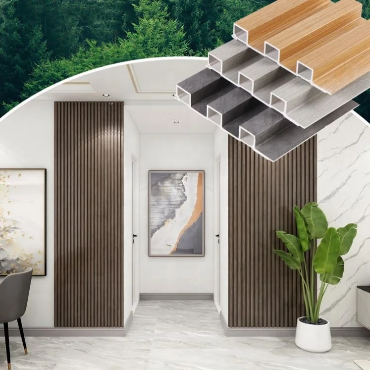 New Design Hot Selling Stylish and ECO-friendly WPC Wall Panel for Indoor Home Decor and Commercial Spaces Wall Decoration