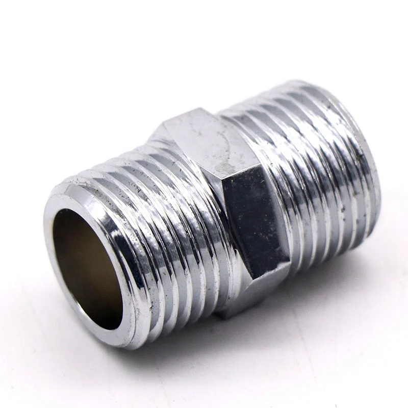 
K641 1/2*1/2 male thread Equal path coupling brass press fitting 