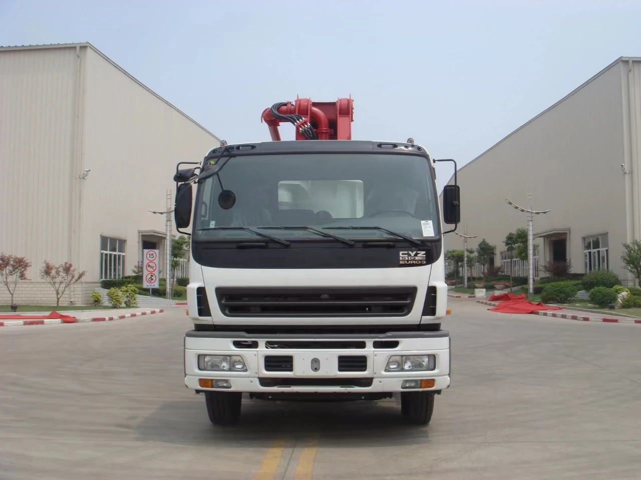 2024 Hot model!!!HB43V Construction Machine 43m Truck Mounted Concrete Boom Pump