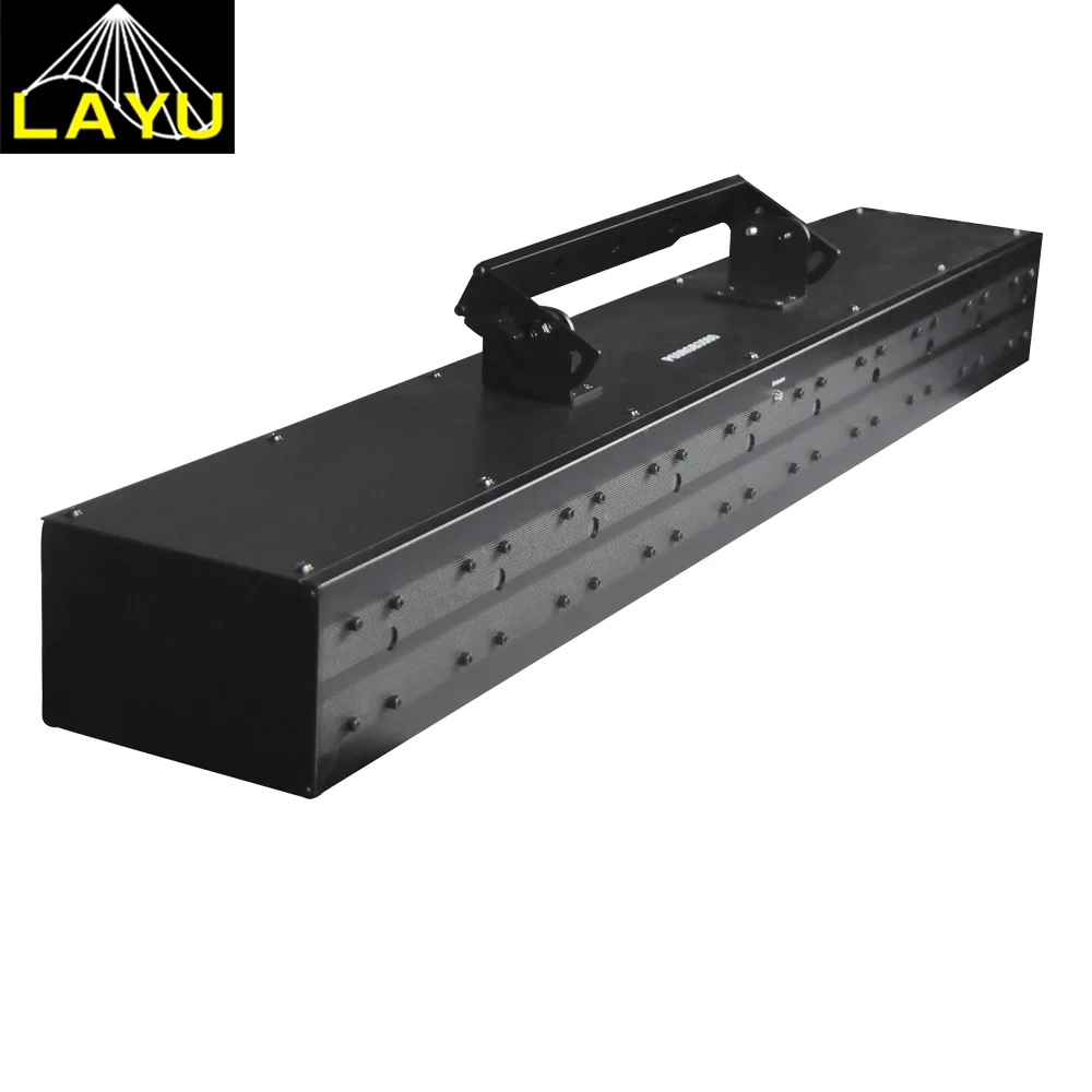 P60 series 10 head laser curtain RGB full color thin beam red rgb laser light beam dmx laser bar rgb light array safety curtains