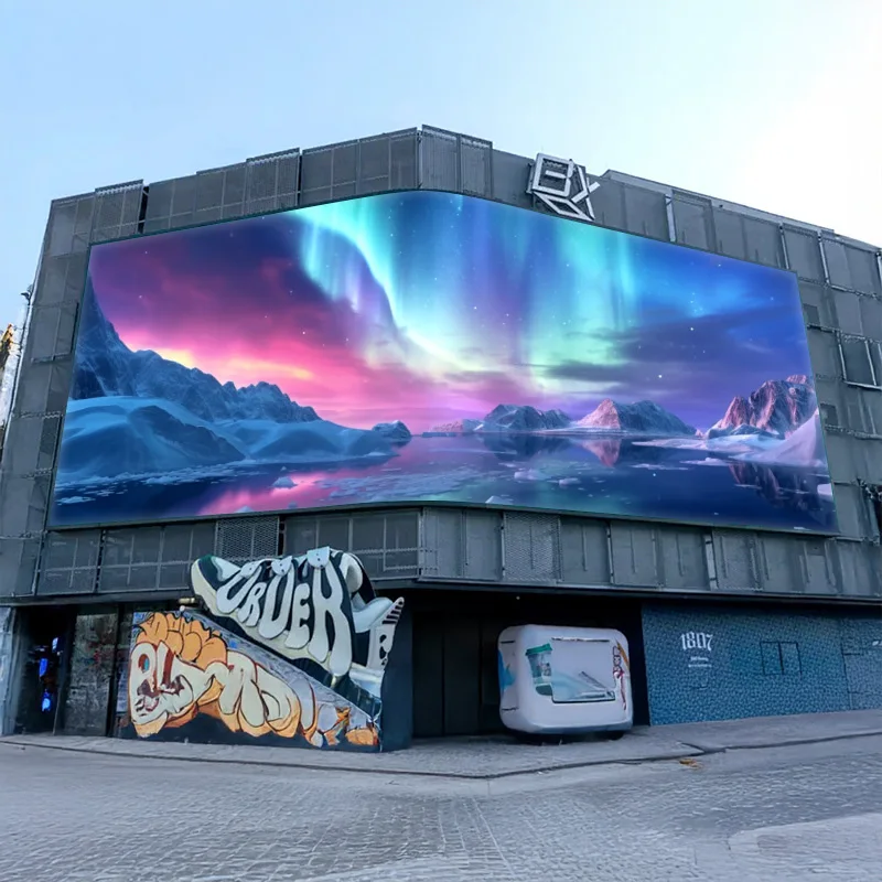 Hilan Full Color Chinese Video Led Display Screen P10 Led-Display Video Outdoor Tv Screen