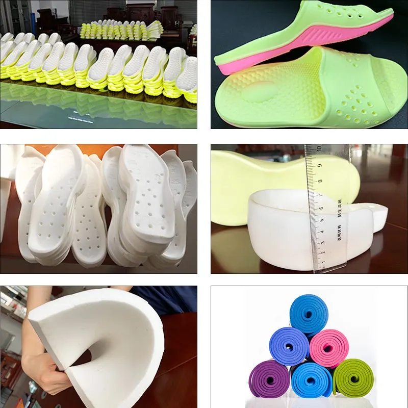 Shoes Midsole Polymer Materials  N2 CO2 Supercritical Supercritical Physical Foam Autoclave
