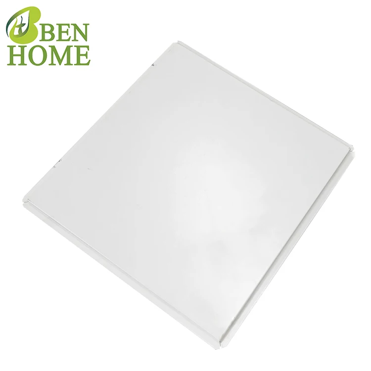 Silver 600*600 Acoustic Ceiling Aluminum Ceiling Tiles For Institutional