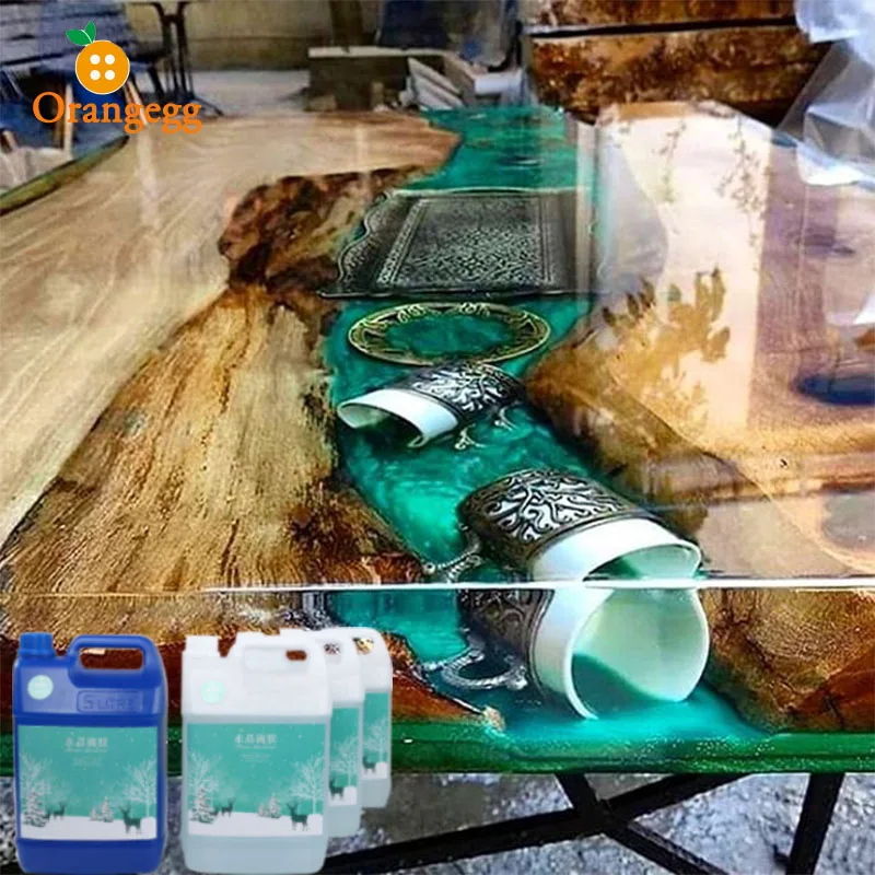 Orangegg Deep Pour Epoxy Resin Casting For Woodworking Clear Epoxy Resin