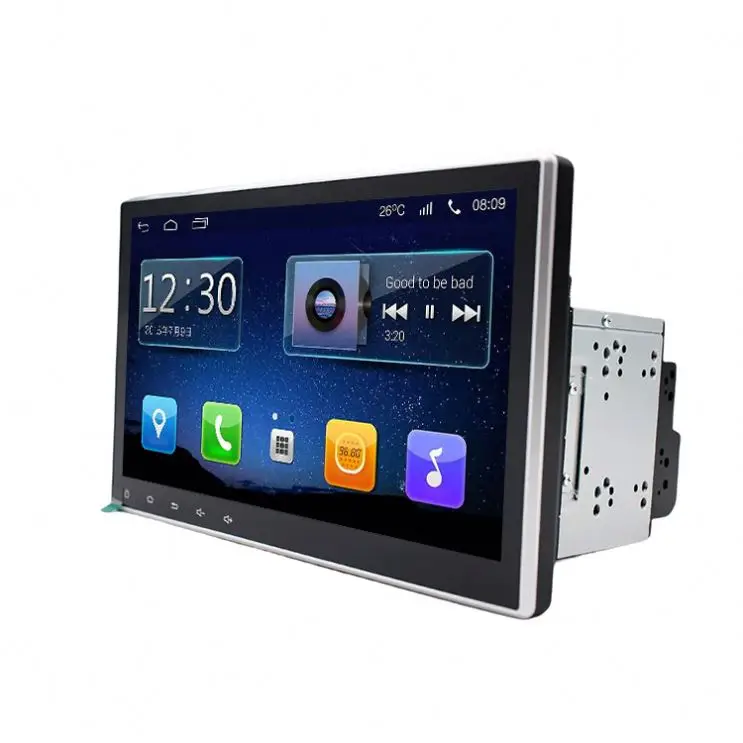 2 Din Car Rotating Touch Screen 10 Inch Usb Gps Universal Car Stereo Android Radio WIFI Auto Radio Car Stereo With Camera