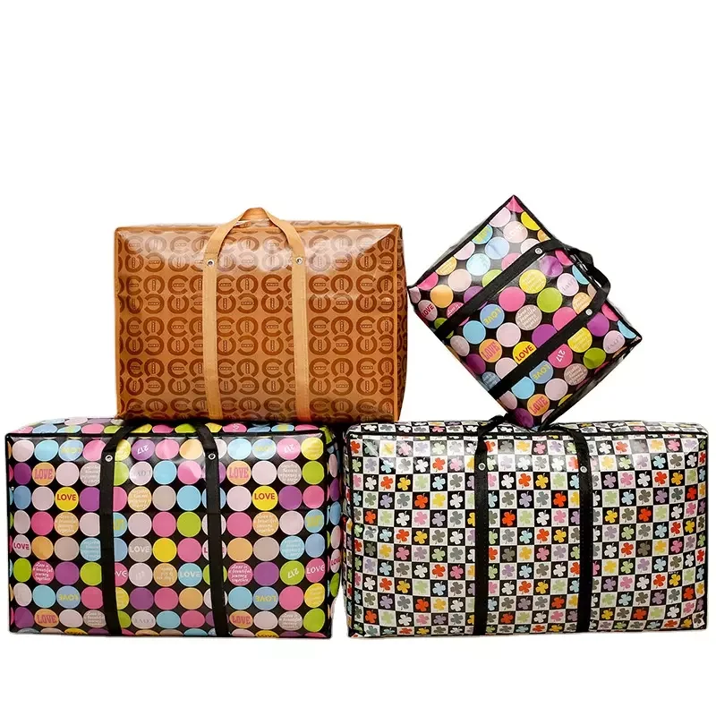 2022 New Foldable large capacity quilt clothing blanket bedding reusable Eco-friendlystorage bag