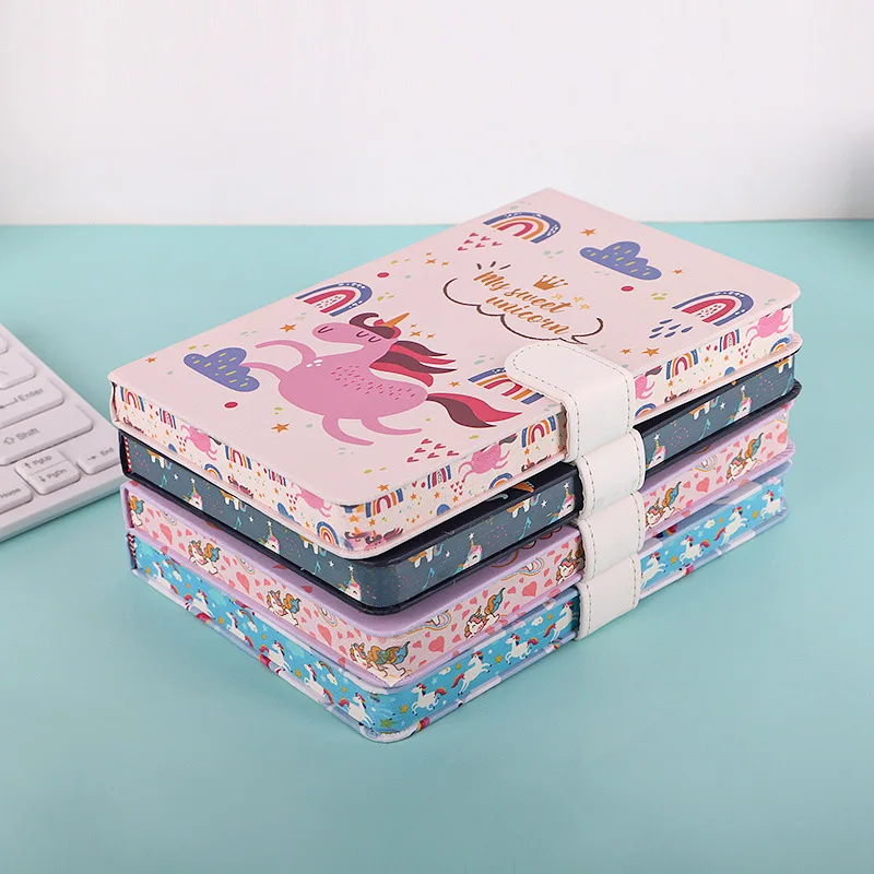 BEYOND magnet buckle journal and sketchbook,kids journal notebook for girls student with blank Page