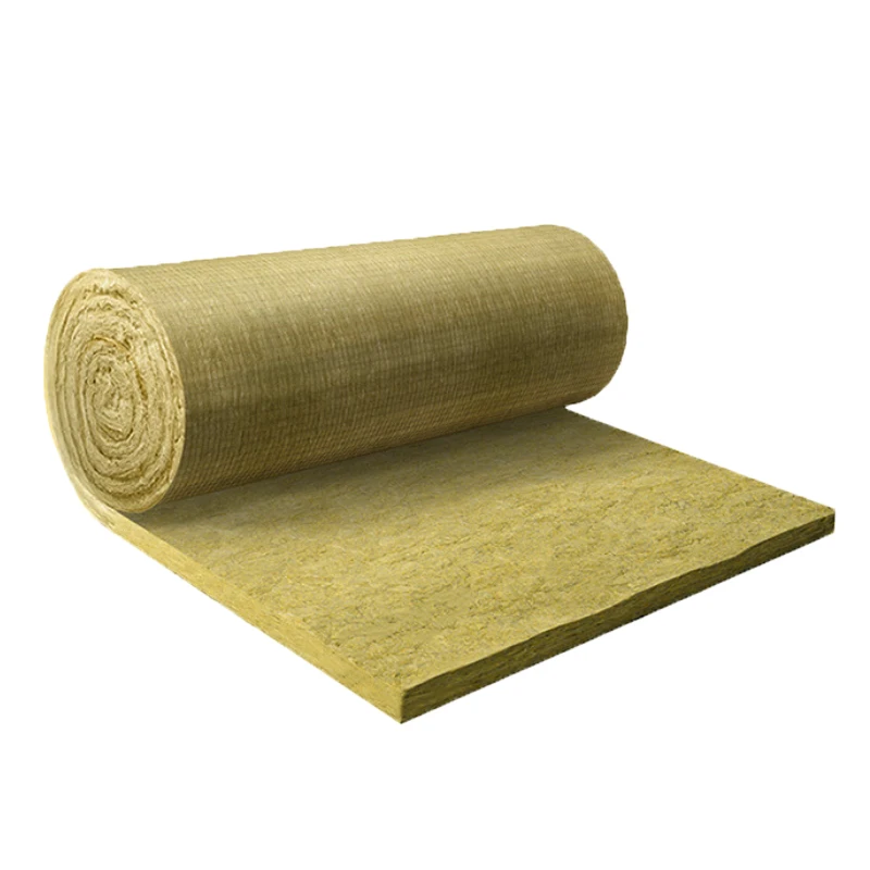 Fireproof stone wool insulation roll mineral basalt rock wool felt rock wool blanket roll price