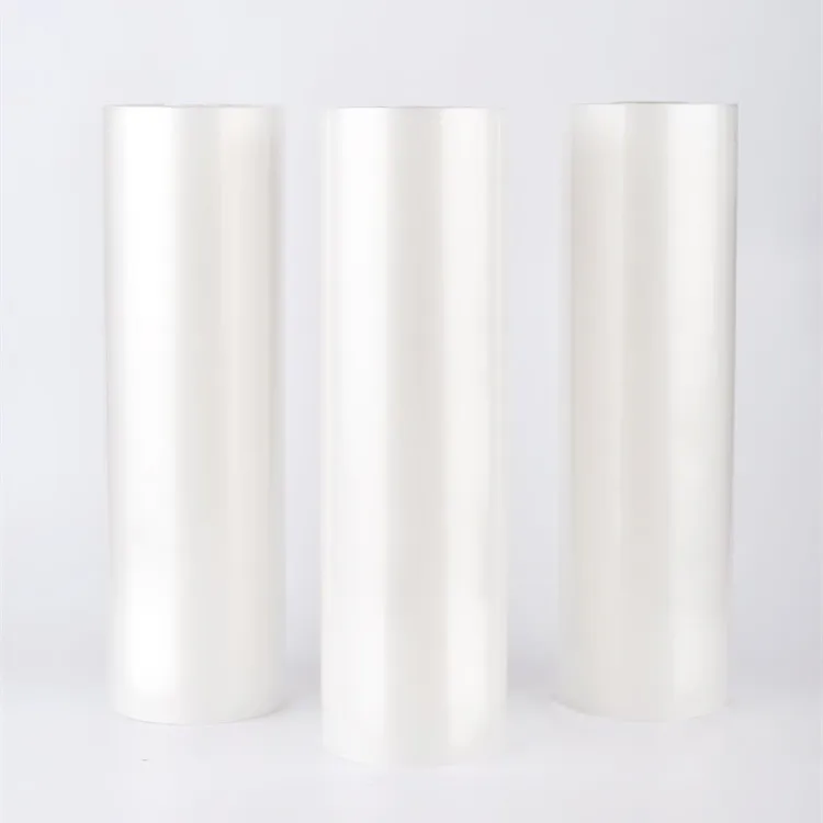 Chinese Factory 2024 New Small Roll Hot Bopp Thermal Lamination Film Book Cover Film  Laminated Plastic Film For office