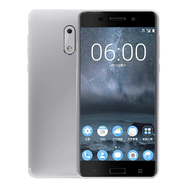 Quite High Quality Wholesale Android Original  for Used Cellphone Nokia 6 Mobile Phone Used Unlocked Smartphone
