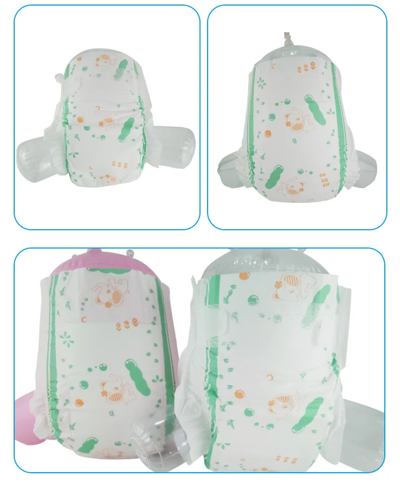 FREE SAMPLE China Factory Cotton Pampering Diapers X/l Size Soft Nice Diaper Sleepy Disposable Baby Diaper