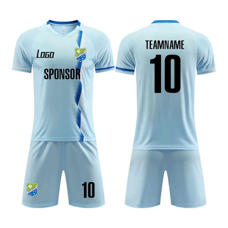 Factory Direct Custom Football Uniform Kits Wholesale Soccer Jersey Set for Clubs