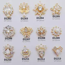 Nail Art Jewelry Alloy Zircon Diamond Nail Art Zircon Charms