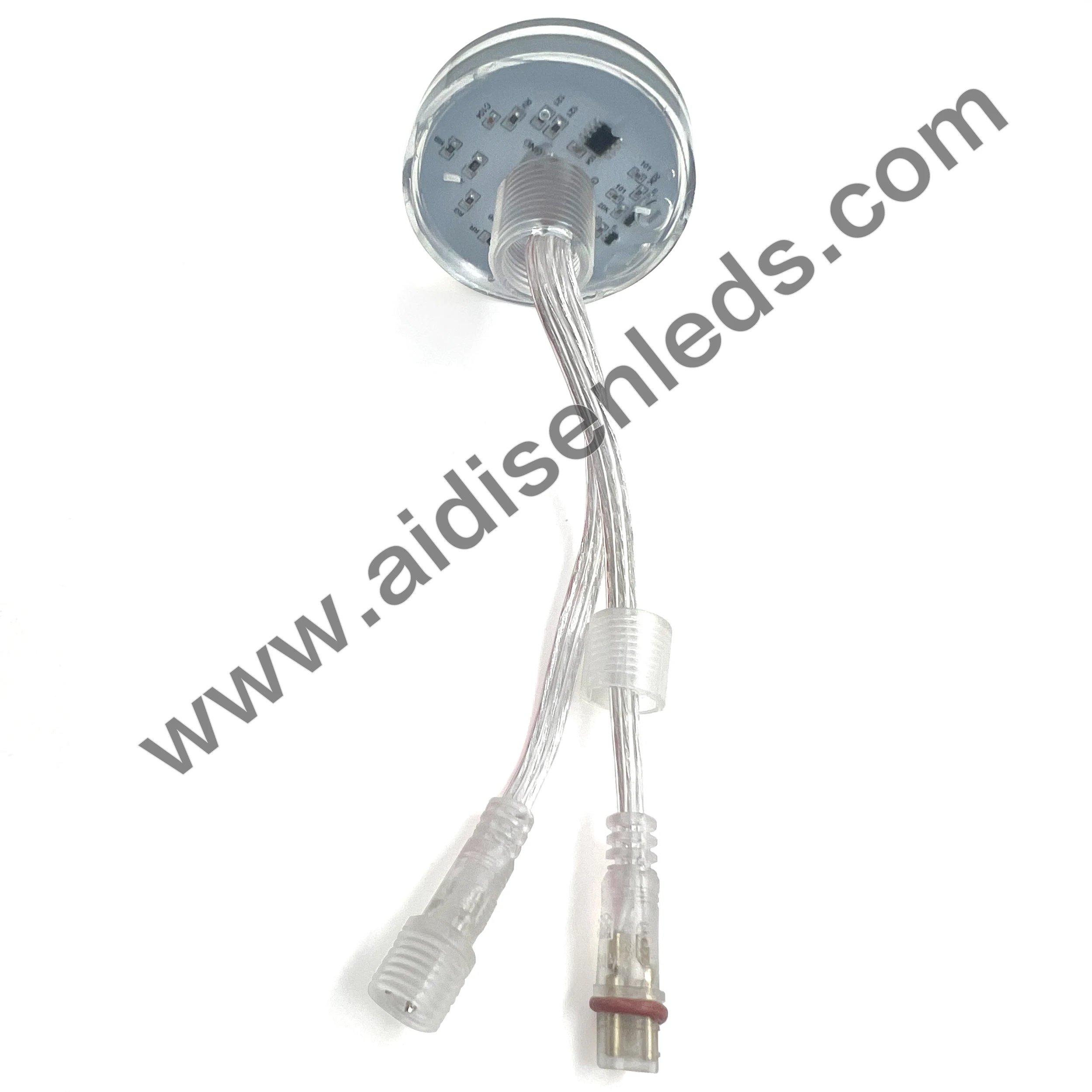 DC12v/24v 54 мм 12 светодиодов smd5050 RGB пиксельные огни адресуемые программируемые парка развлечений