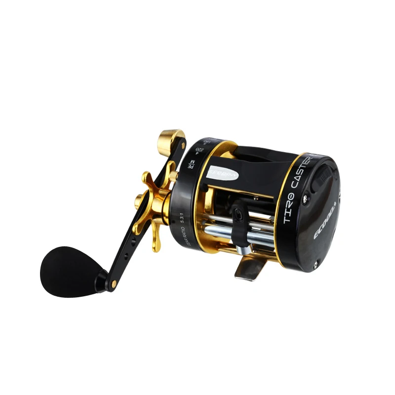 Ecooda ETC II Brand Tiro Caster EX Baitcasting Reel 5.3:1 Casting reel 5+1 BB Overhead Fishing Reel