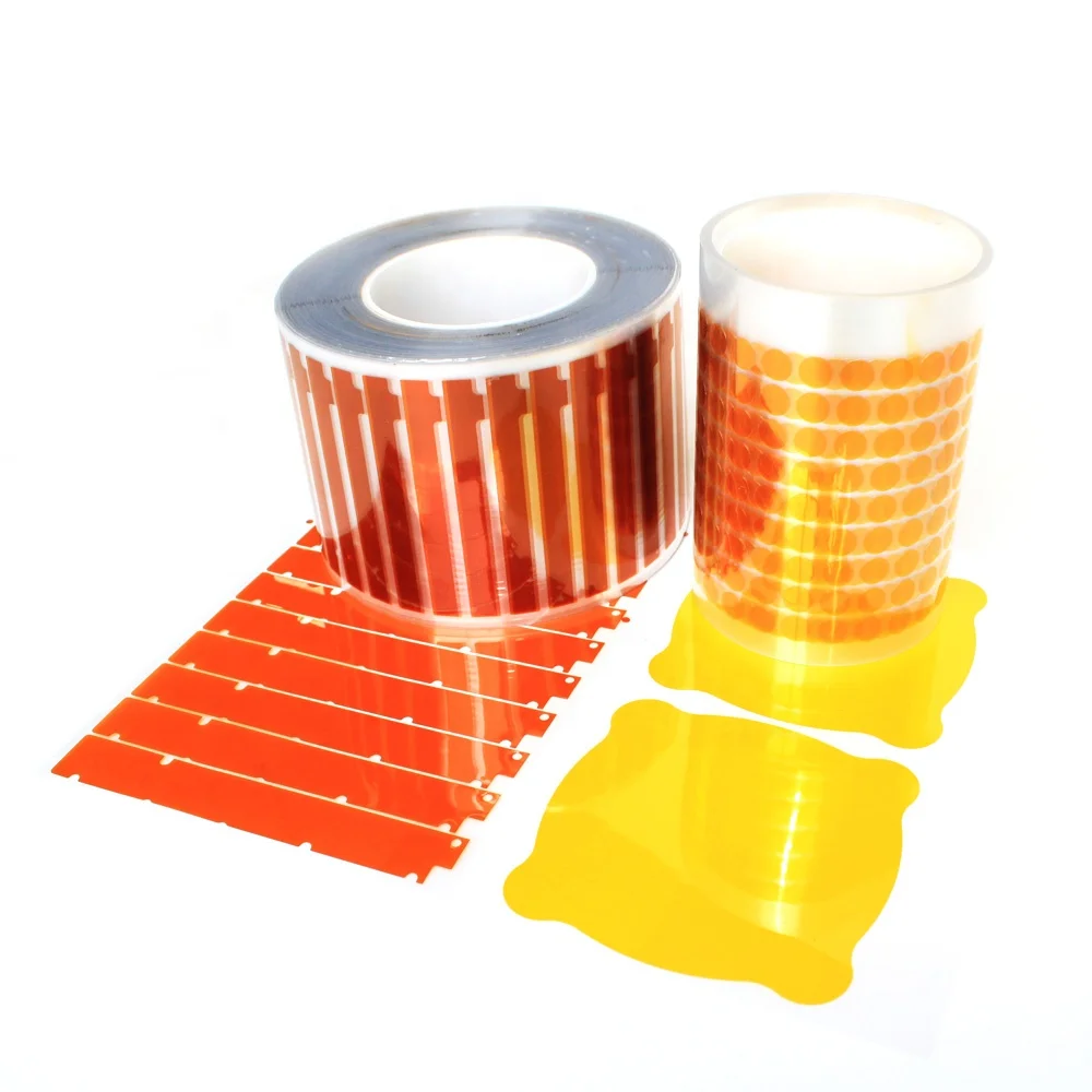 3- Die Cutting Polyimide Pi Film with Silicone Glue Kaptons Self Adhesive Tape Disc Dot