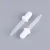 Silicone Liquid Clear Droppers Pipettes Smooth Sided Resistant Skin Care Essence Oil Liquid Dropper