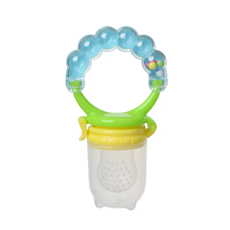 New Hand-Bell Design Fresh Vegetable Fruit Feeder Pacifier Baby Food Feeder