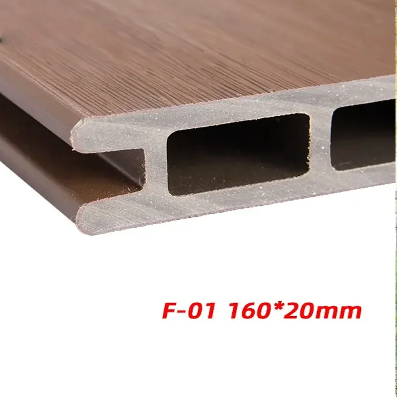 Composite Fence Post WPC Garden Fence Easy Installation and Removal Wood with Aluminum Nature Pressure Treated Wood Type