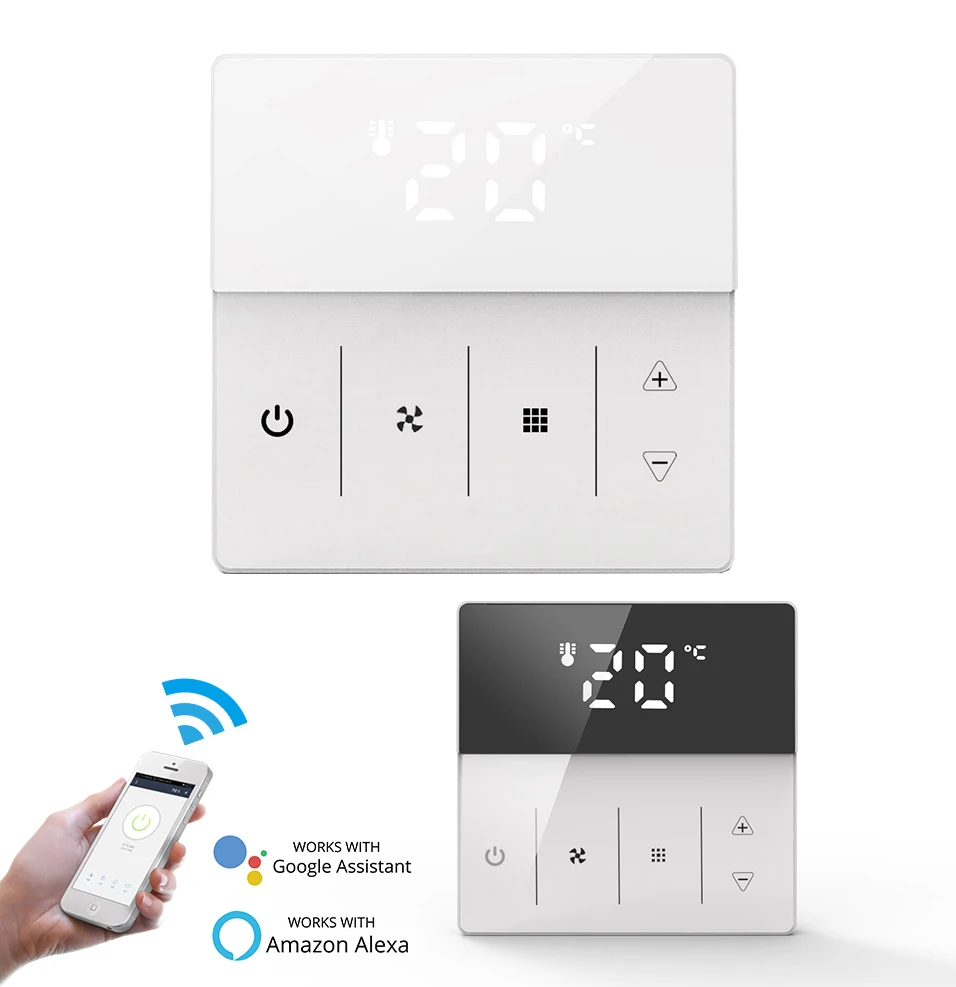 Smart Air Conditioner Fan Coil 3 fan speed HVAC System 4 pipe 2 pipe Cooling Thermostat Air Conditioning System