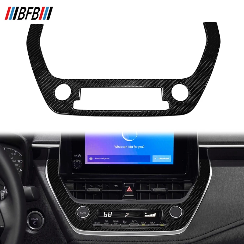 BFB Carbon Fiber Car Accessories Interior Accessories For Car Air Outlets Condition Cover Trim For Toyota GR Corolla 2023 up