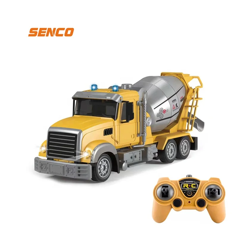Автомобиль с дистанционным управлением Senco строительный Игрушечный Грузовик грузовик бетононасосом на дистанционном управлении игрушка радиоуправлением