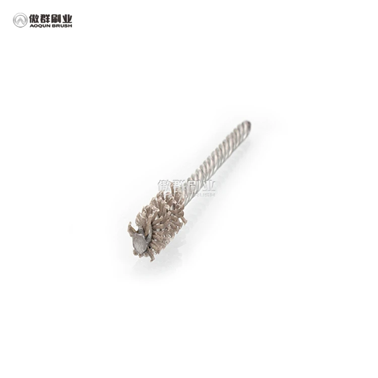 High Quality Customized Crimped Brass Coated Twisted Stainless Steel Cup-shaped Wheel Brush for Polishing