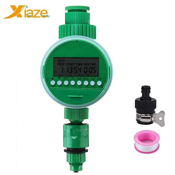Автоматический умный сад двора лужайка теплица капельного орошения полива растений системы шланг кран таймер воды Механический таймер черный