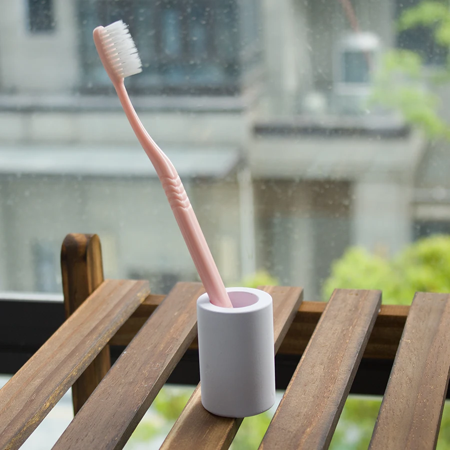 2019 Hot Sale Absorbent Quick Drying Diatomite Toothbrush Holder for Bathroom