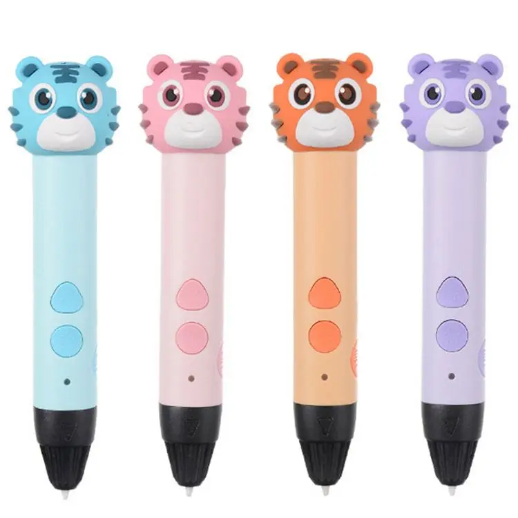 Wholesale Manufacture High Quality Customs Logo Kid PLA Refill 3D Printer Pen Magic CE Digital Draw 3D Pen 3D Print Pen