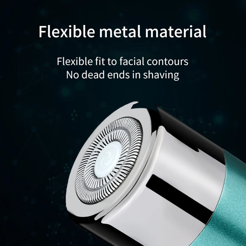 Hot sale USB charging Stainless Steel Blade Shaving Rechargeable Waterproof Cordless Triple Blade Mini Shavers For Men