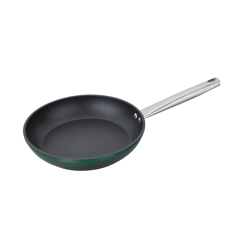 Прямая продажа с завода кованая домашняя кухонная Индукционная Алюминиевая антипригарная сковорода для жарки яиц