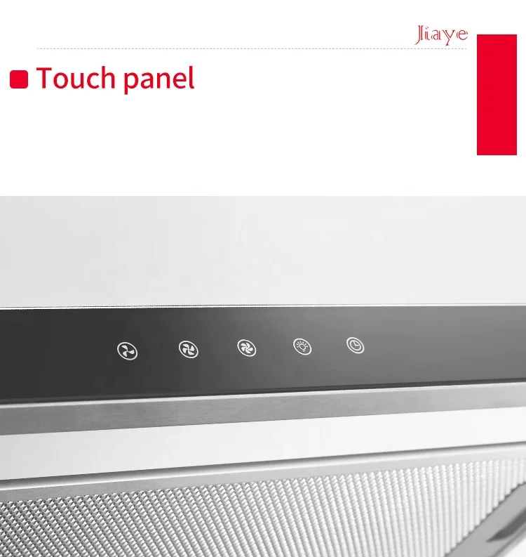 High Quality Stainless Steel Exhaust Cooker Hoods Kitchen Extractor Hood 60c/90cm Slim Smart Range Hood