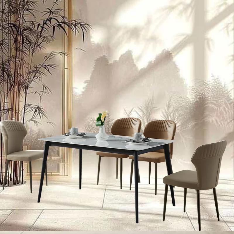 11-Piece Home Furniture Set Includes Bed Bedside Table Dining Chair Sofa Tea Table TV Cabinet