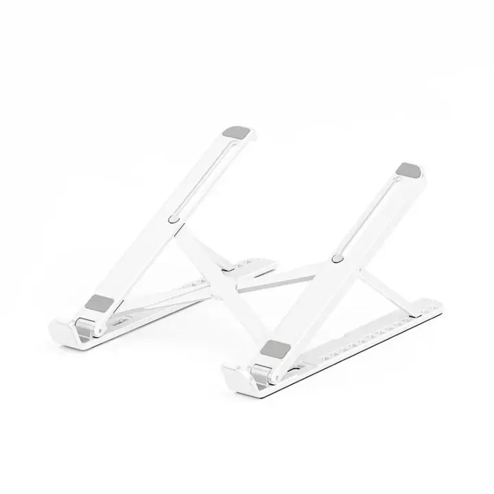 Wholesale Portable Foldable Height Adjustable Notebook Riser Cooler Tablet Stand Laptop Cooling Pads With Mobile Phone Holder