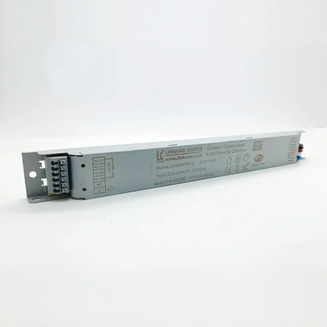 10-42v lighting transformer isolated linear lamp dimmable  led power supply fortoy figure display cases , light box