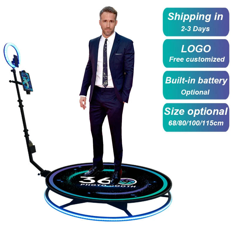 360 Photobooth Shell Kiosk Props Machine Enclosure Video Booth Ipad 360 Degree Photo Booth 360 Photo Booth Automatic