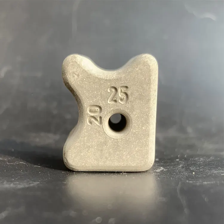 Multi Size reinforced Fiber Concrete Spacer 20/25mm