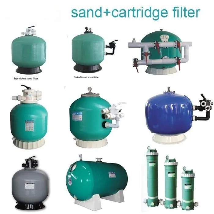 Big High Rate Swimming Pool Pump and Sand Filter Commercial Systems for Water Park