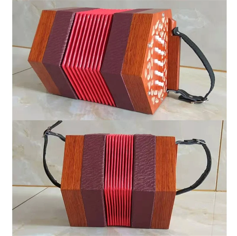 
30keys hexagonal accordion 