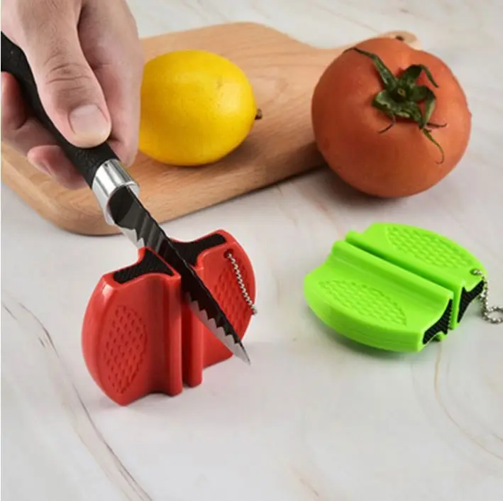 Portable Knife Sharpener Mini Knife Sharpener Pocket Knife  Handheld Automatic Kitchen Fixed Angle