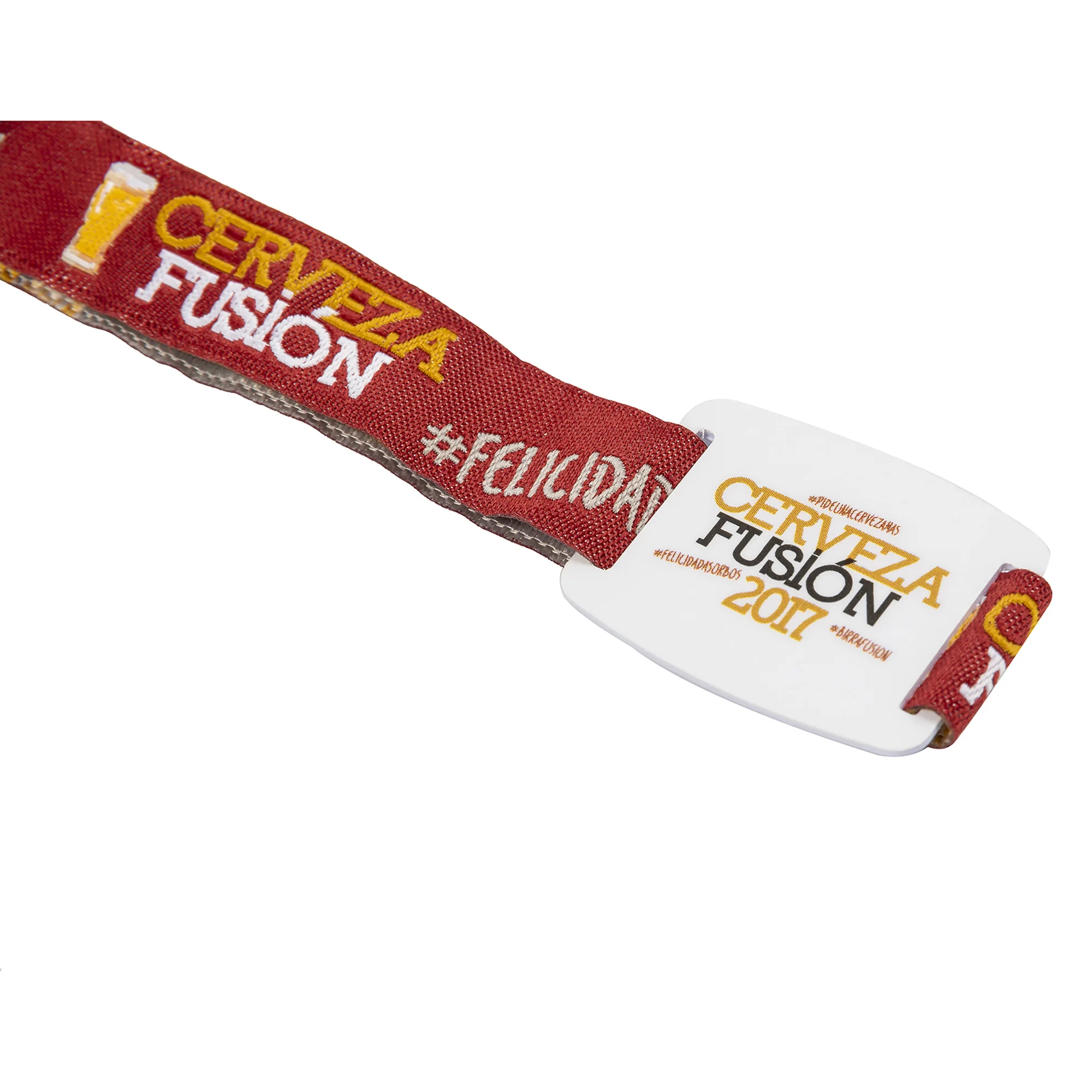 New Arrival  Custom Design Polyester Print 13.56Mhz Mifare Flexible  RFID Sublimation Wristband With RFID Hard PVC Tag