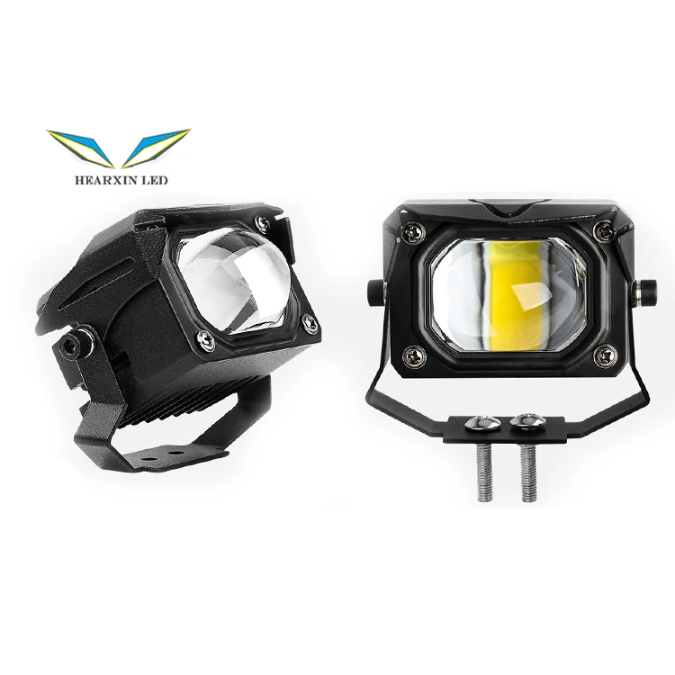 12D 3 дюймов 100 Вт светодиодная фара мотоцикла 6000K 3000K Led рабочий свет Противотуманные лампы 12000LM для мото скутеры ATV автомобилей Грузовик 12V 24V