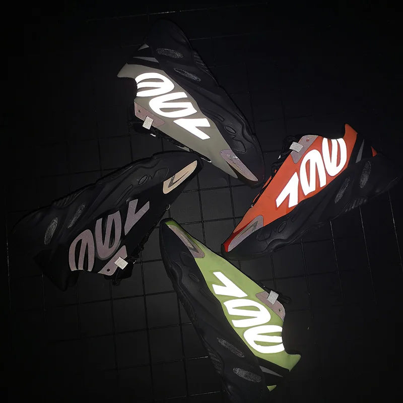 Fashion School Brand Fashion Air Sport Shoes Running Yezzy Yeezy 700 V2 V3 Shose-Sneaker Stylish Shoes