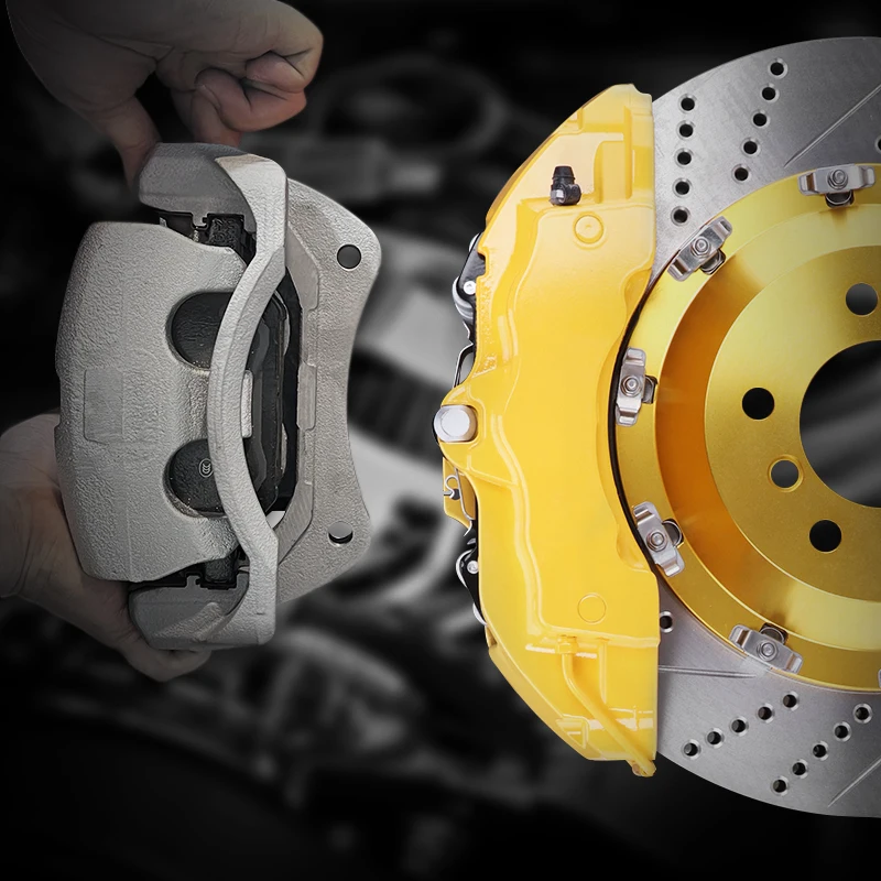 High performance big braking kit 18Z big Brake Caliper for VW Cross Santana Tiguan PASSAT  Polo TOURAN L  Bora C-TREK