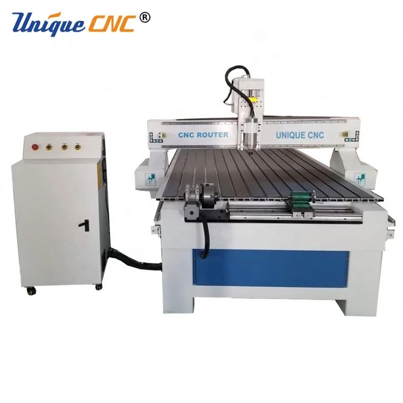 Good Performance 4 axis CNC Rotary Wood Engraving CNC Router machine