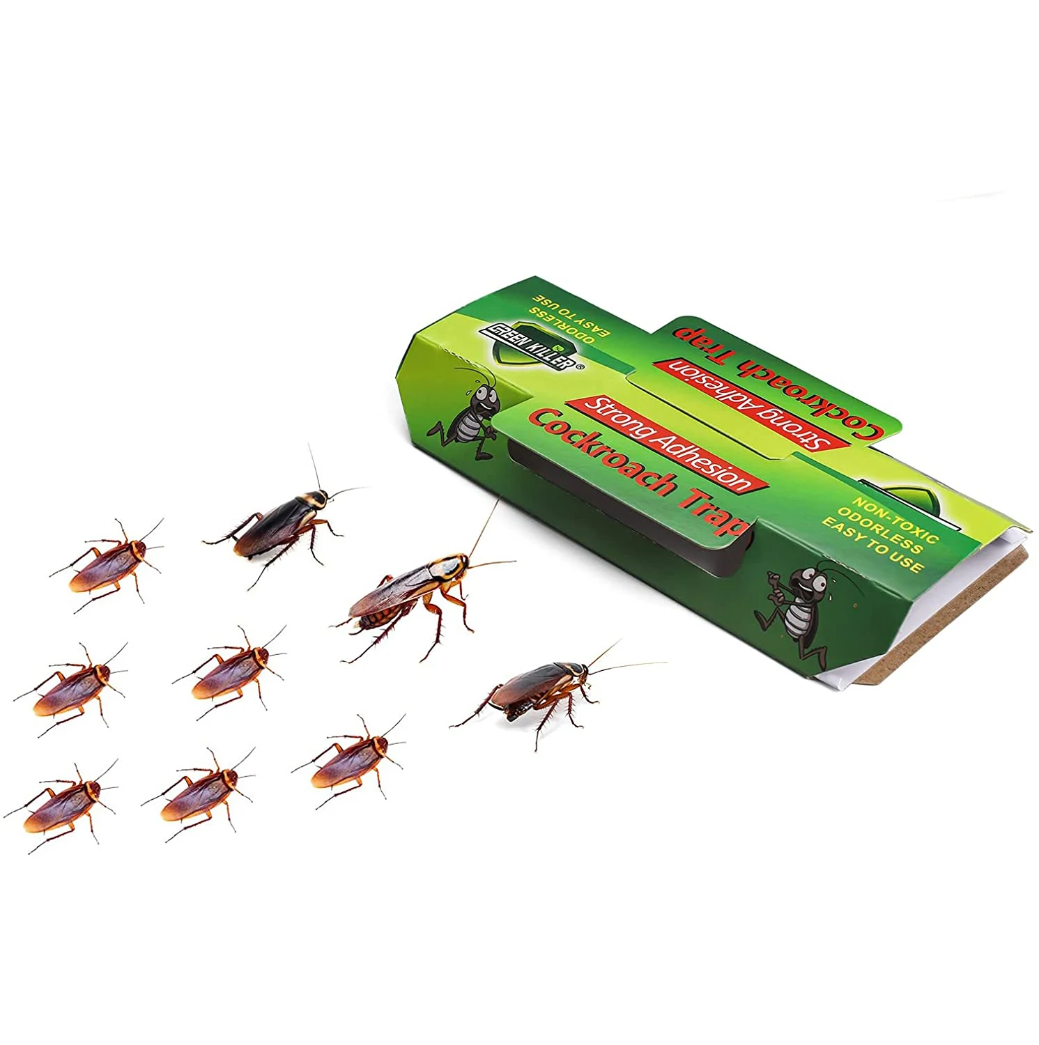 Customized Pack Bugs Insects Bed Bugs Spiders Cockroaches Pest Glue Trap Paper Mouse Sticky flying Trap
